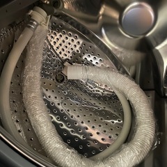 【美品】SHARP ドラム式洗濯機 ES-S7F-WR 7kg・ヒーター乾燥の画像