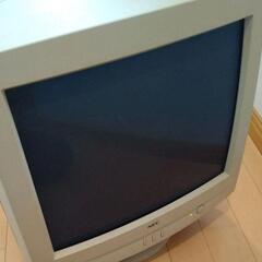 NECパソコンモニター　ブラウン管テレビモニターの画像
