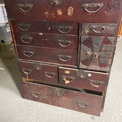 明治時代　タンス　箪笥　時代もの　骨董品