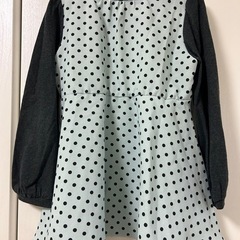 メゾピアノ　ワンピース　長袖の画像