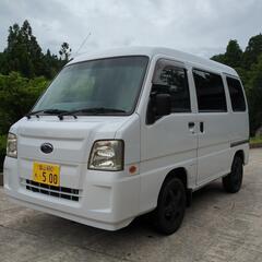 スバルサンバーバン 4WD/AT/最終顔/車検満タンの画像