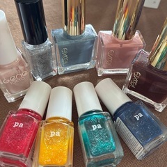 ネイルいろいろ。マニキュア色々　　トップコートの画像