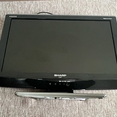 液晶TV 20インチAQUOS ゲーム用にも！
