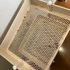 ニトリ　洗濯物ラック　サビありの画像