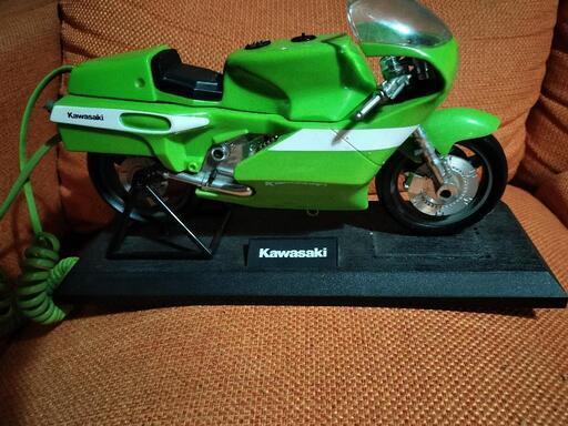 バイク型 電話機 Kawasaki YE-500 Kawasaki YE-500 バイク型固定電話 ユピテル工業株式会社 - メルカリ