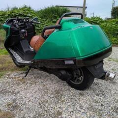 ホンダ　フュージョンX　緑カスタム　20番台  18000キロの画像