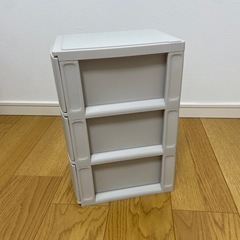 最終値下げ3段引き出し 収納 の画像