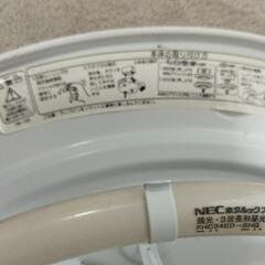 NEC シーリングライト　照明器具　リモコン、取扱説明書付き　の画像