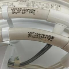 NEC シーリングライト　照明器具　リモコン、取扱説明書付き　の画像