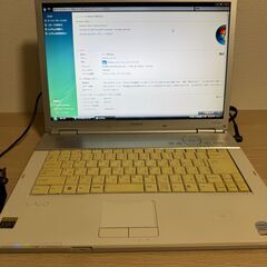 VGN-FZ52B VAIO Vista Officeなし 初期化済