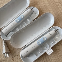 PHILIPS 電動歯ブラシ　2組　中古品の画像
