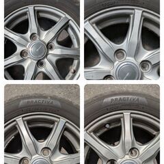 軽自動車タイヤホイールセット155/65/R13の画像