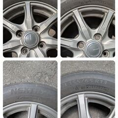 軽自動車タイヤホイールセット155/65/R13の画像
