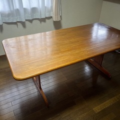 テーブル 6人掛けの中古が安い！激安で譲ります・無料であげます
