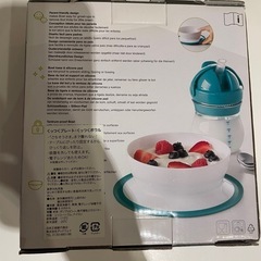 OXO Tot オクソートット くっつく シリアルボウル ピンクの画像