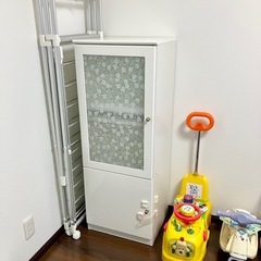 【お譲り先決定】本棚　家具　シェルフ　白　横45×縦40×高さ1...
