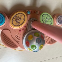 オモチャ　カラオケ　スタンド　1人用　子供　の画像