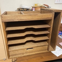 ハンドメイド　レターラック　棚　ヴィンテージ　アンティーク