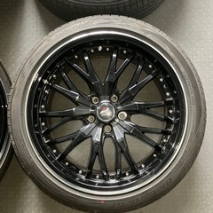 最終値下げ‼️【美品】195/50R19 2023年製ヨコハマタイヤ付ホイールセットの画像