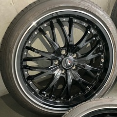 最終値下げ‼️【美品】195/50R19 2023年製ヨコハマタイヤ付ホイールセットの画像