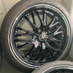 最終値下げ‼️【美品】195/50R19 2023年製ヨコハマタイヤ付ホイールセットの画像