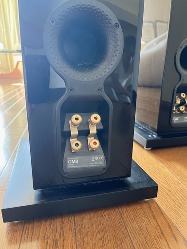 【美品】Bowers&Wilkins CM8 ペア ピアノブラック（中古）