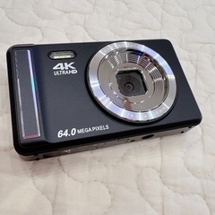 決まりました【新品未使用】デジカメ 4K 6400万画素 デジタ...