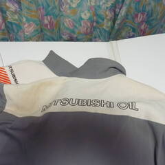 長期放置保管　経年劣化凄い　メーカー詳細不明　エネオス　 ENEOS　MITSUBISHI OIL　三菱オイル 　作業着　2着　作業ズボン　2着オマケの画像