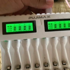 PUJlMAX 乾電池チャージャー　ケーブルあり　の画像
