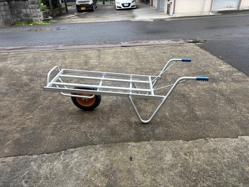 アルミ製　一輪車　育苗箱　台車　田植え