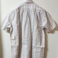 BEAMS ストライプ 半袖シャツ　Lサイズ　メンズの画像