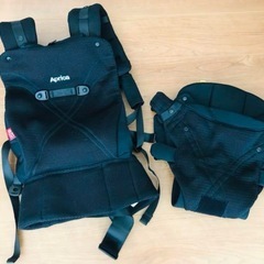 アップリカの抱っこひも コラン CTS AB(色はブラック)