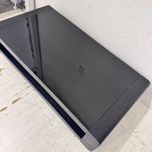  24297  ガラス天板ローテーブル　センターテーブル　幅120    ◆大阪市内・東大阪市他 6,000円以上ご購入で無料配達いた ガラスセンターテーブル Arca センターテーブル ローテーブル ONTB0293 
