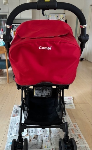 ベビーカー　combi スゴカルα 4キャス　compact エッグショック