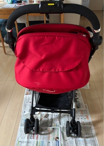ベビーカー　combi スゴカルα 4キャス　compact エッグショック
