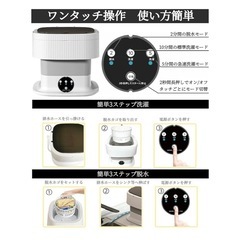 ハンディ洗濯機の画像
