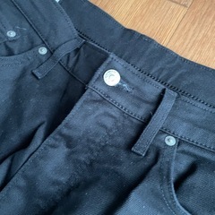 EDWIN 503 日本製　ブラックパンツ　ストレート　大きいサイズ　メンズの画像