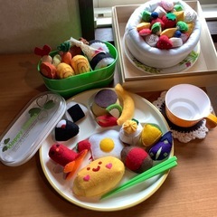 手作り　おままごと用　フェルト