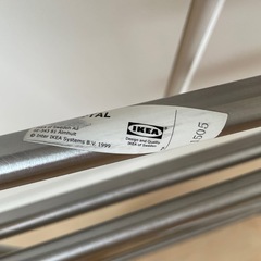 伸長式タオルスタンド　IKEA   の画像