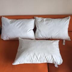 無印良品　枕　旧式　羽根まくら