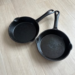 ２個セット　焦げつきなし　スキレット