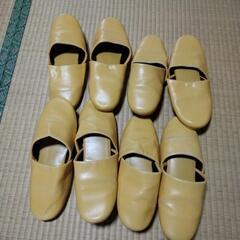 スリッパ黄色