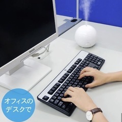TOPLAND アロマ対応超音波式加湿器　2個セットの画像
