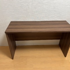【明日受け渡し可能】ブラウン木製デスク