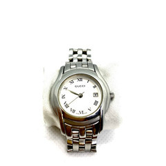 【動作良好・電池交換済】GUCCI グッチ 5500L レディー...