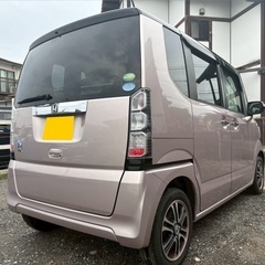 快適なターボ☆月々1万円〜分割払い可❗️ 車検2年付き！【名義変更代込み】大人気☆ホンダ N-BOX☆ステアリングスイッチ付き☆SDナビ付き☆ETC付き☆両側電動スライドドア☆ドラレコ付き☆スマートキー☆フルオートエアコン☆そのまま乗って帰れます❗️の画像