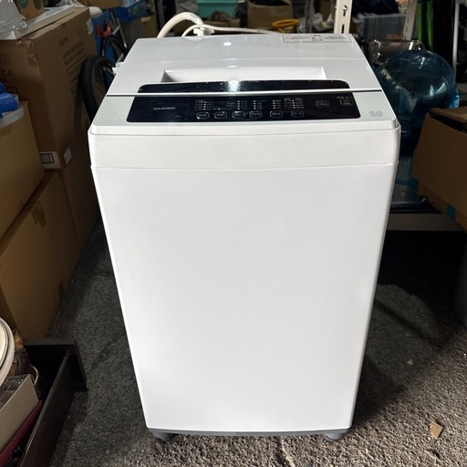 洗濯機　アイリスオーヤマ　6kg IAW−T602E 2021年