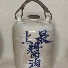 陶器 時代物 骨董 インテリア 花瓶の画像
