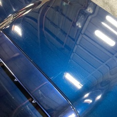 平成24年車 JB23 スズキ ジムニー ボンネット フード 後期 ダクト付き カラーNo ZJP 9型より取り外し の画像