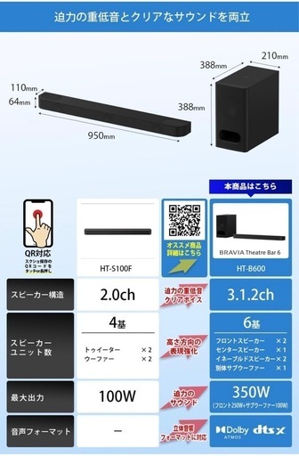 SONY テレビスピーカー